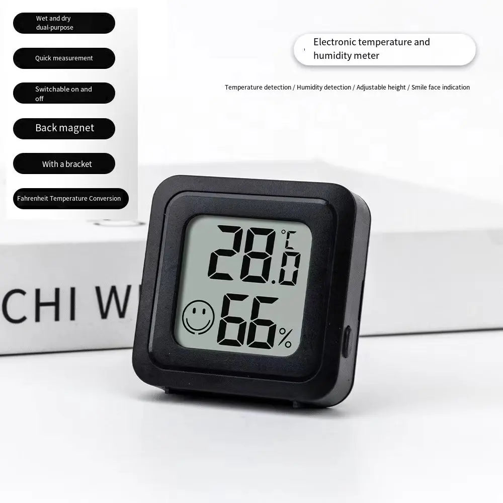LCD Digital Thermometer Hygrometer Indoor Room Electronic Temperature Humidity Meter Sensor Gauge Weather Station For Home 