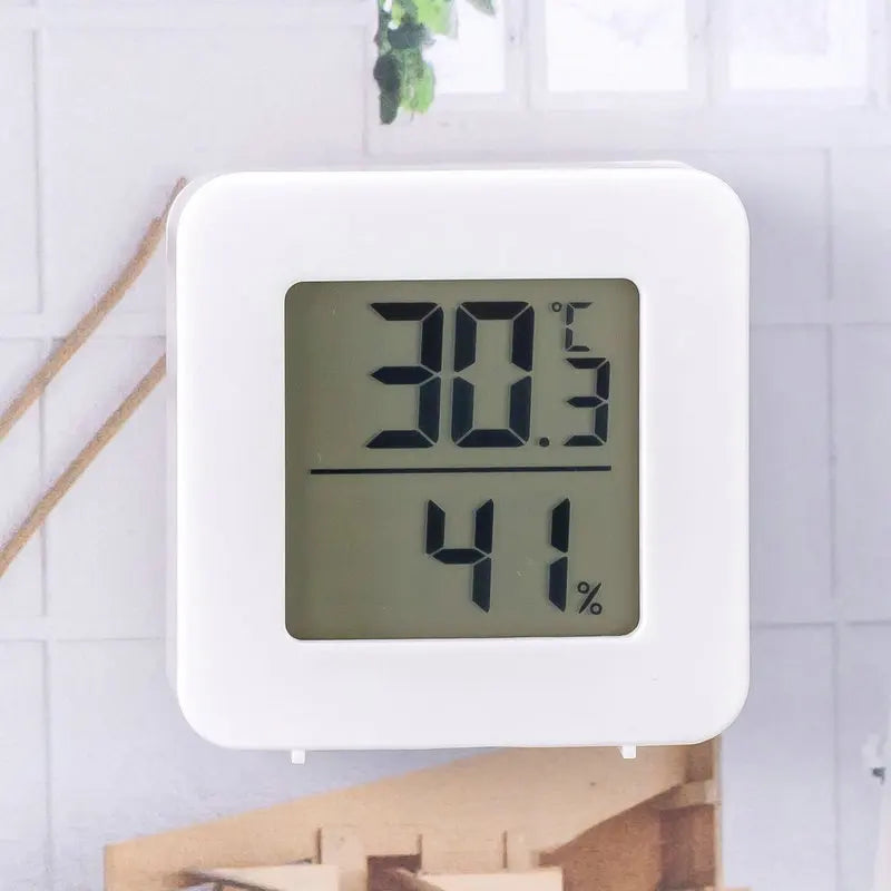 LCD Digital Thermometer Hygrometer Indoor Room Electronic Temperature Humidity Meter Sensor Gauge Weather Station For Home 
