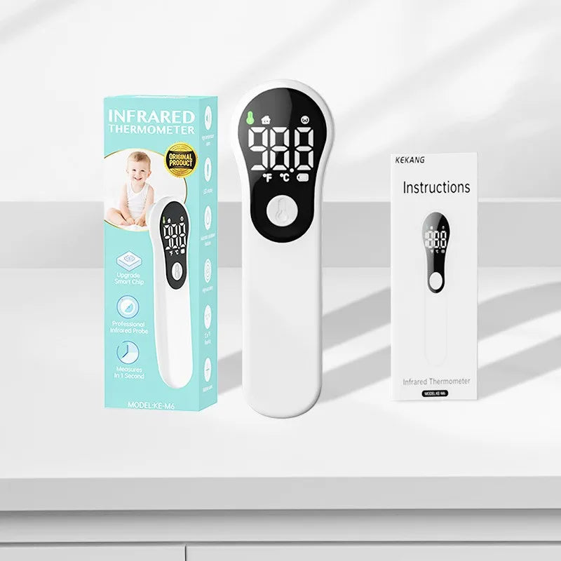 New Digital Infrared Thermometer | Non-Contact Medical-Grade | High Sensitivity | Celsius Display | With Humidity Meter