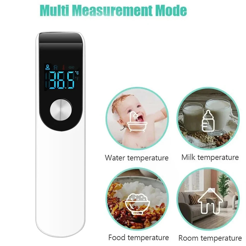 New Digital Infrared Thermometer | Non-Contact Medical-Grade | High Sensitivity | Celsius Display | With Humidity Meter