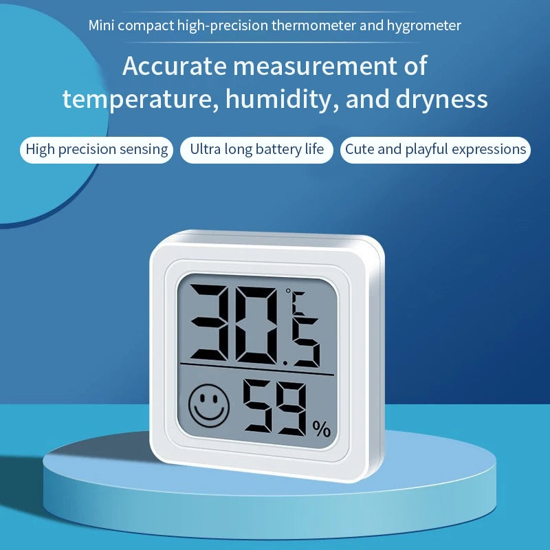 LCD Digital Thermometer Hygrometer Indoor Room Electronic Temperature Humidity Meter Sensor Gauge Weather Station For Home 