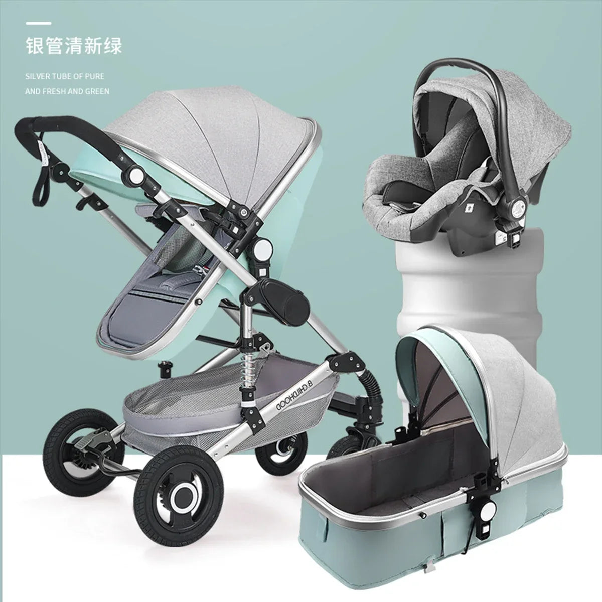 One Stroller. Every Stage of Parenthood.