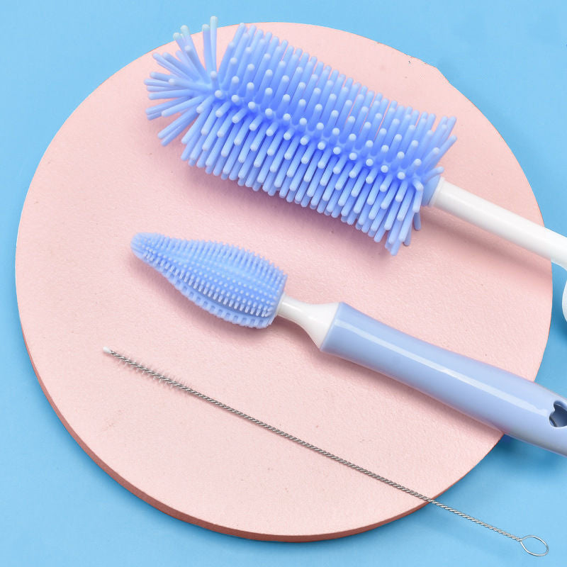 Baby Bottle Brush Set for Deep Cleaning & Hygiene