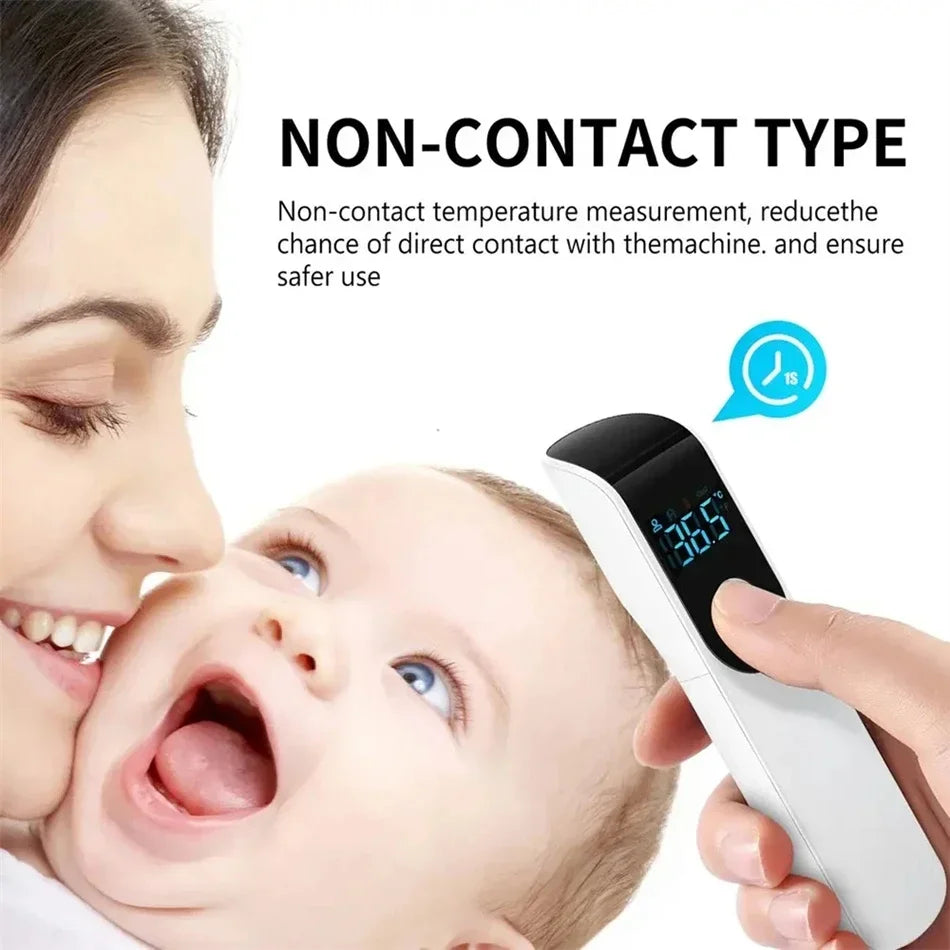 New Digital Infrared Thermometer | Non-Contact Medical-Grade | High Sensitivity | Celsius Display | With Humidity Meter
