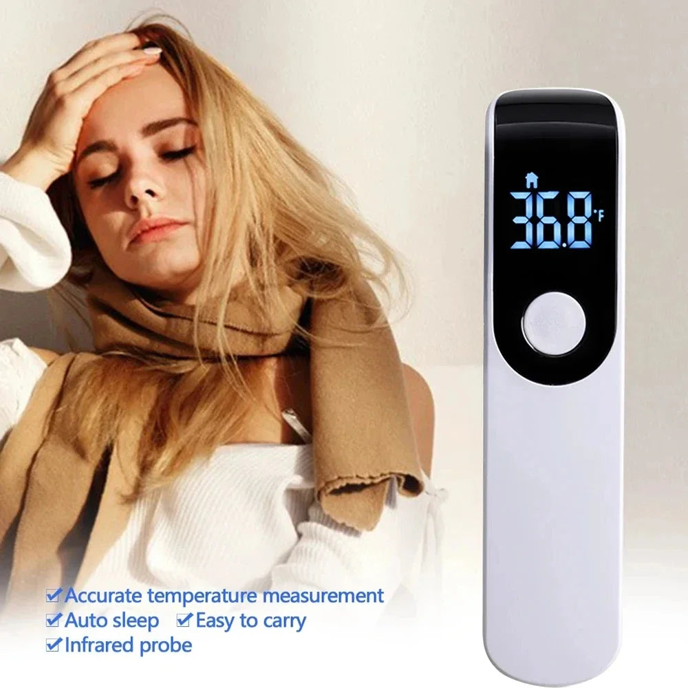 New Digital Infrared Thermometer | Non-Contact Medical-Grade | High Sensitivity | Celsius Display | With Humidity Meter