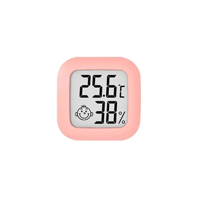LCD Digital Thermometer Hygrometer Indoor Room Electronic Temperature Humidity Meter Sensor Gauge Weather Station For Home ﻿