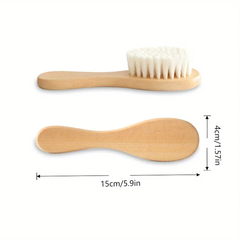 1 Personalized Baby Hairbrush Shower Gift Custom Engraved Baby Brush a Keepsake for Newborns The Perfect Present for New Mothers
