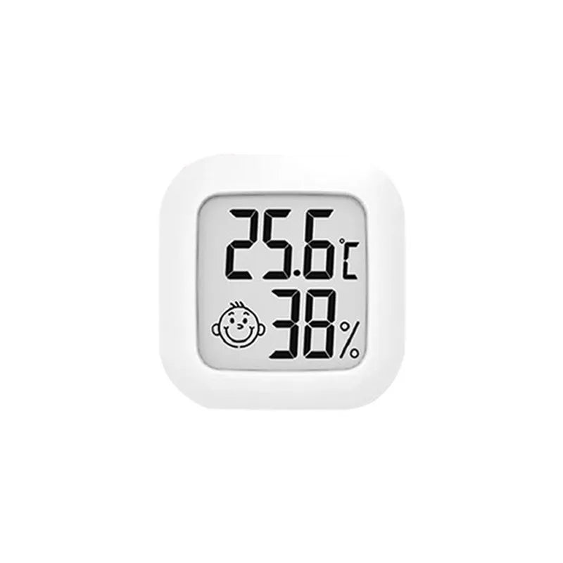 LCD Digital Thermometer Hygrometer Indoor Room Electronic Temperature Humidity Meter Sensor Gauge Weather Station For Home ﻿