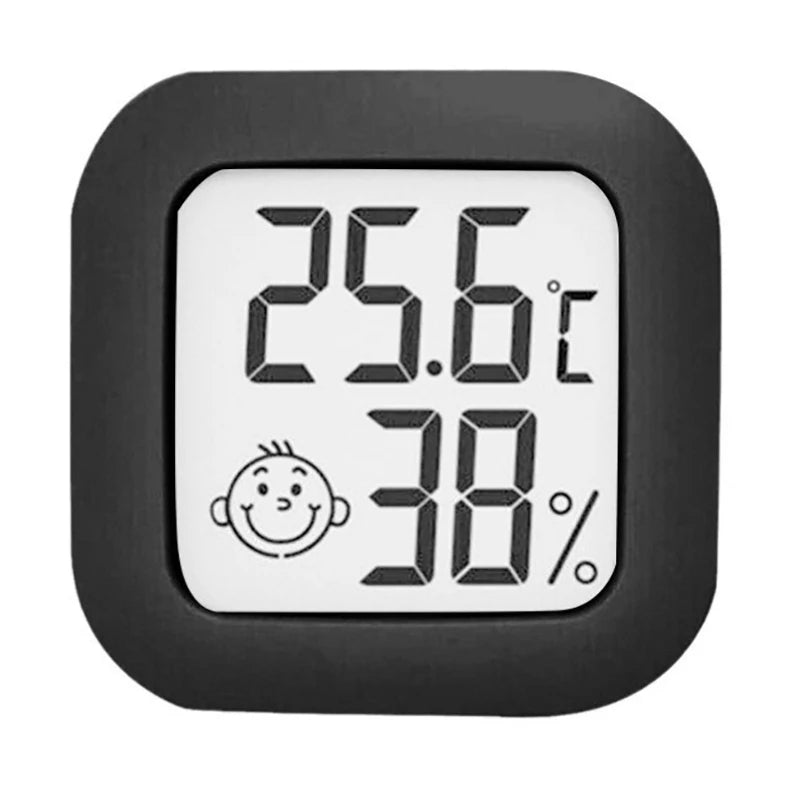 LCD Digital Thermometer Hygrometer Indoor Room Electronic Temperature Humidity Meter Sensor Gauge Weather Station For Home ﻿