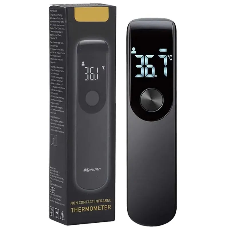 New Digital Infrared Thermometer | Non-Contact Medical-Grade | High Sensitivity | Celsius Display | With Humidity Meter