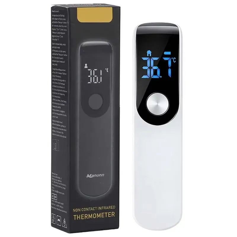 New Digital Infrared Thermometer | Non-Contact Medical-Grade | High Sensitivity | Celsius Display | With Humidity Meter