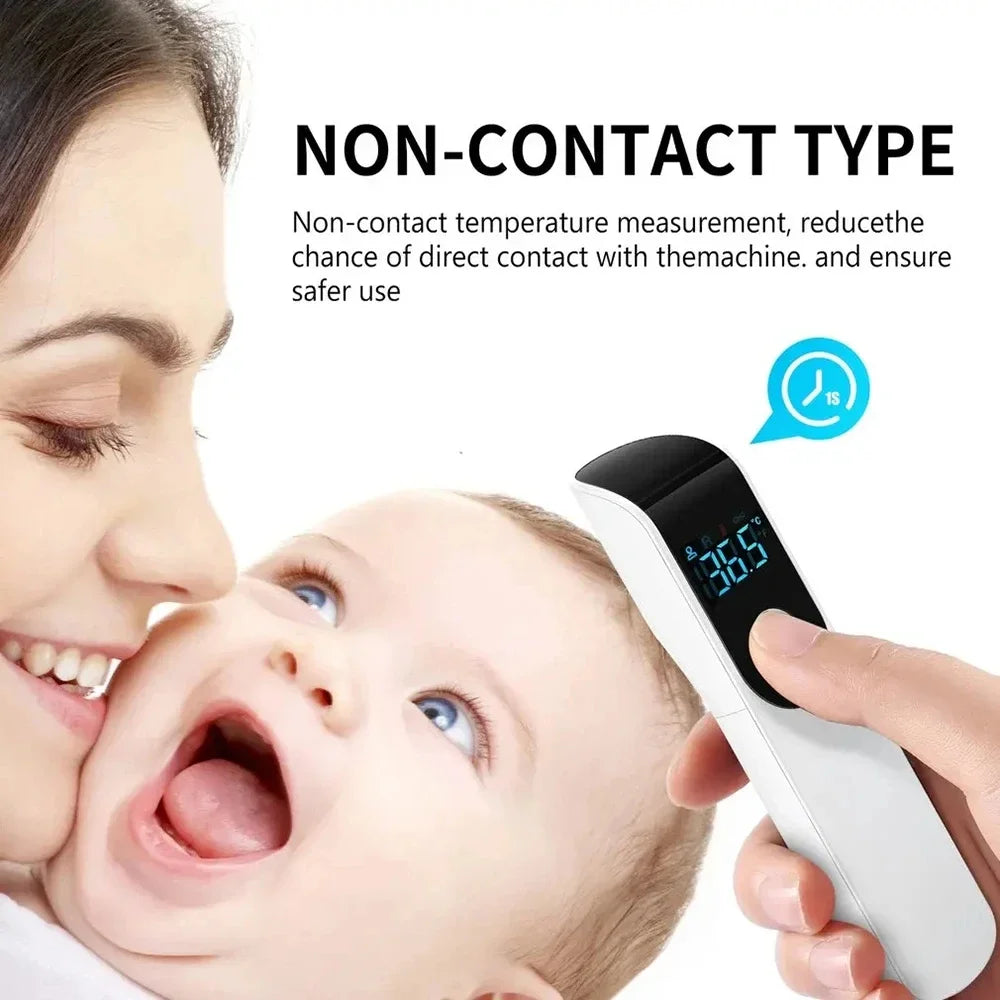 New Digital Infrared Thermometer | Non-Contact Medical-Grade | High Sensitivity | Celsius Display | With Humidity Meter