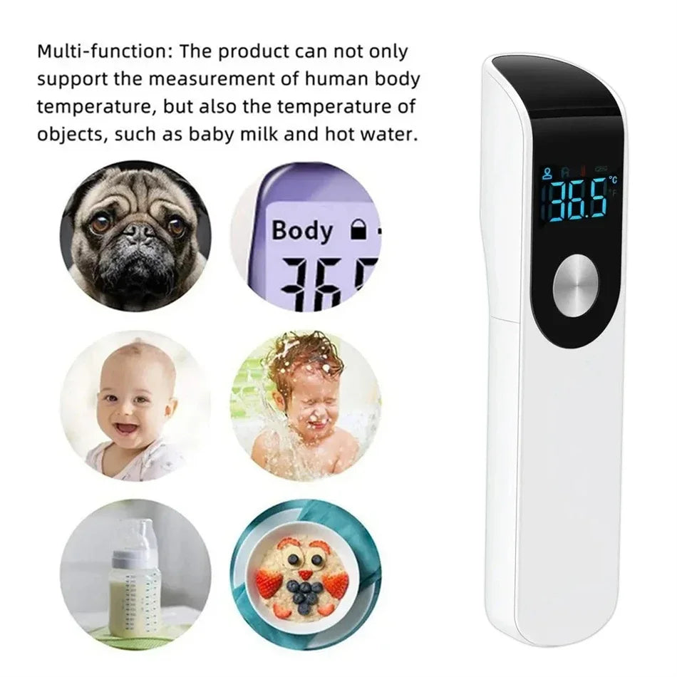 New Digital Infrared Thermometer | Non-Contact Medical-Grade | High Sensitivity | Celsius Display | With Humidity Meter